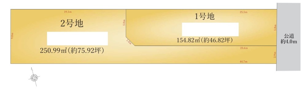 一宮市丹陽町2期　全2区画　1号地 画像4