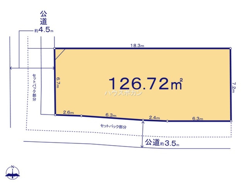 名古屋市中村区岩塚町　1期　全4区画　4区画 画像2