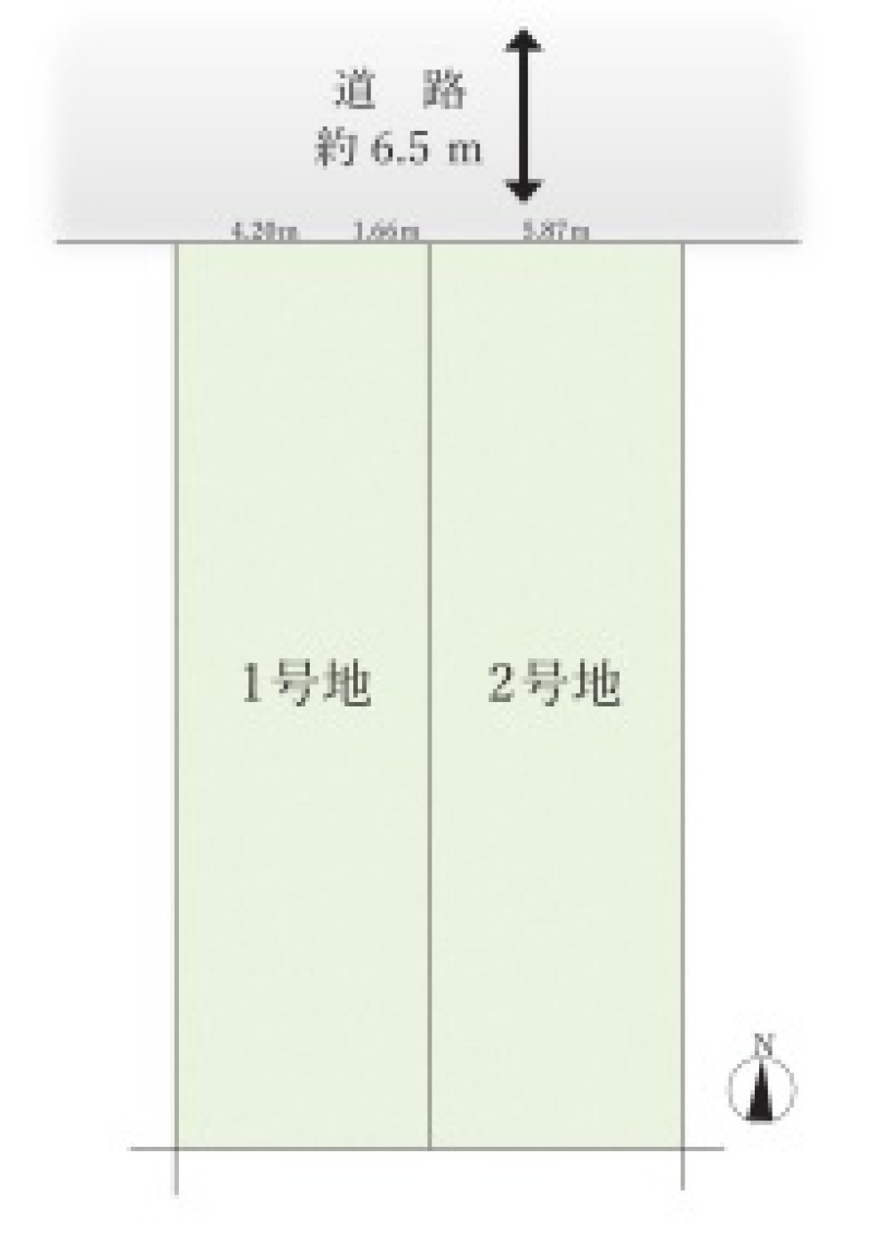 名古屋市天白区植田東　5期　全2区画　2号地 画像1