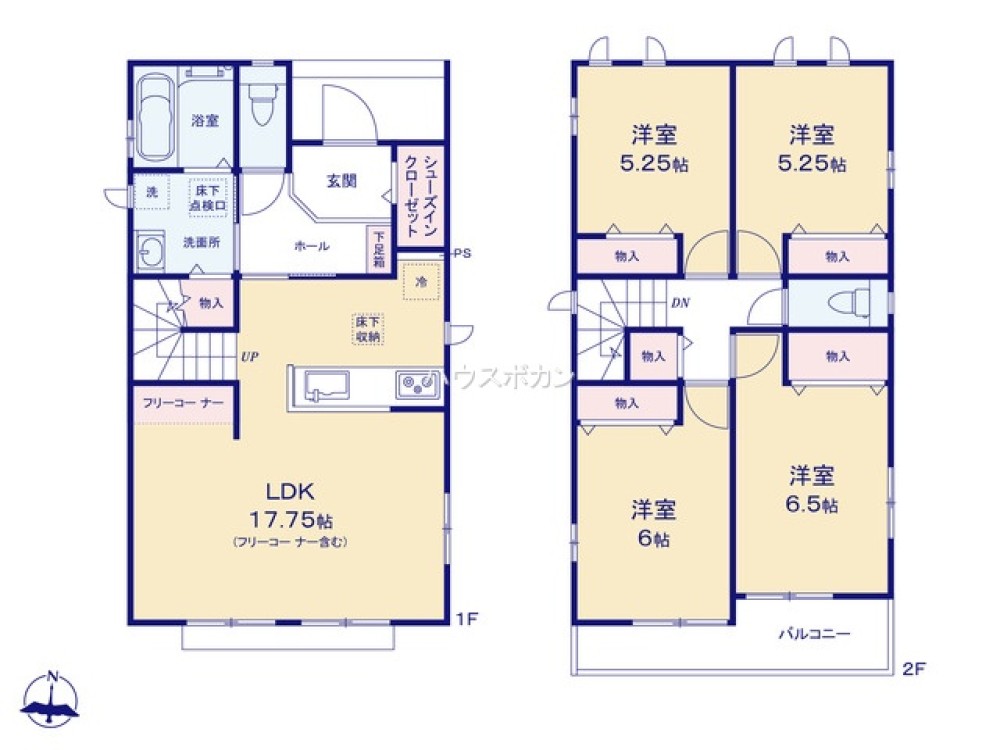 あま市上萱津3期　全3棟　A号棟 画像2