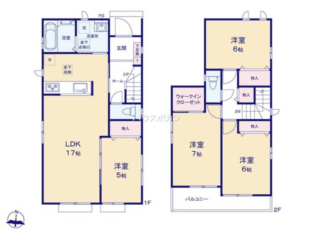 あま市上萱津3期　全3棟　B号棟 画像2