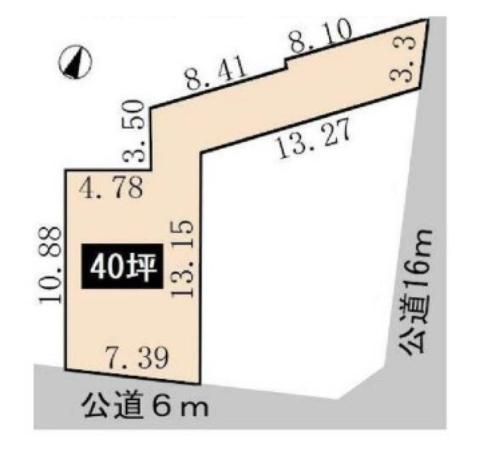 名古屋市守山区上志段味東谷　全2区画　B区画 画像1