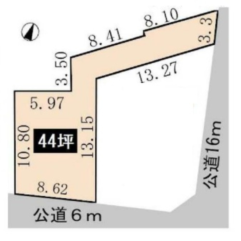 名古屋市守山区上志段味東谷　全2区画　B区画 画像1