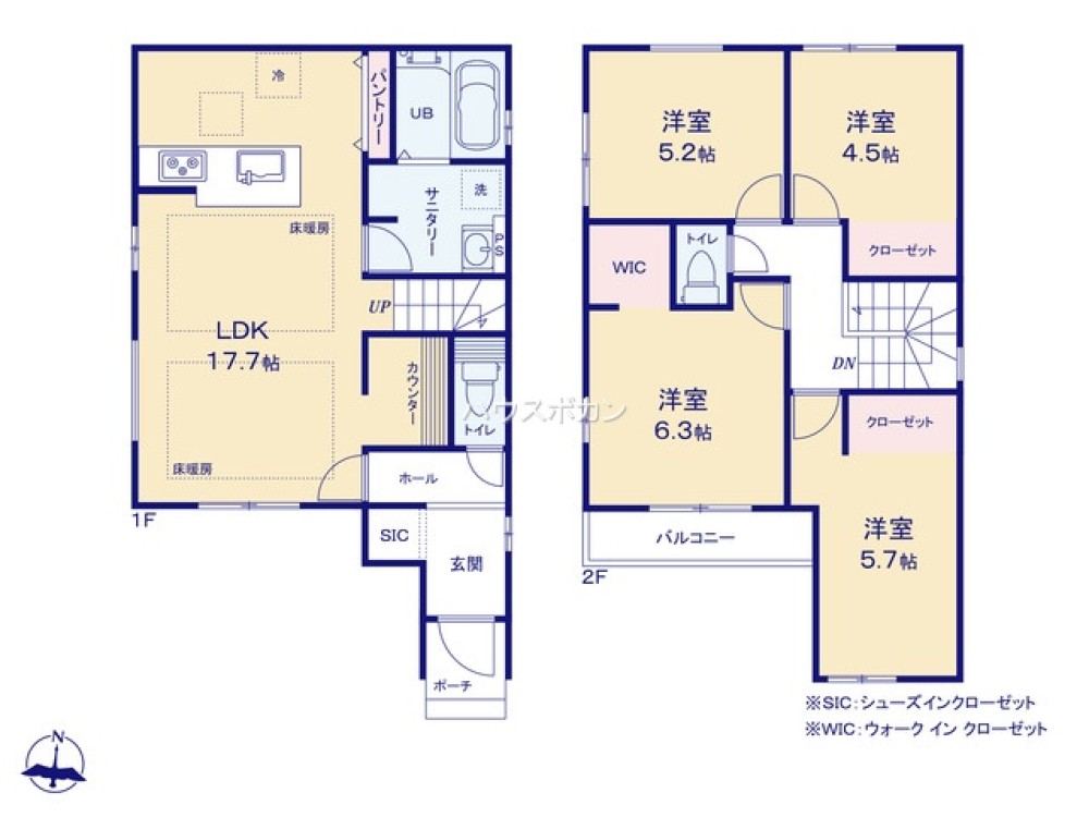 名古屋市中村区大正町　1期　全3棟　2号棟 画像5