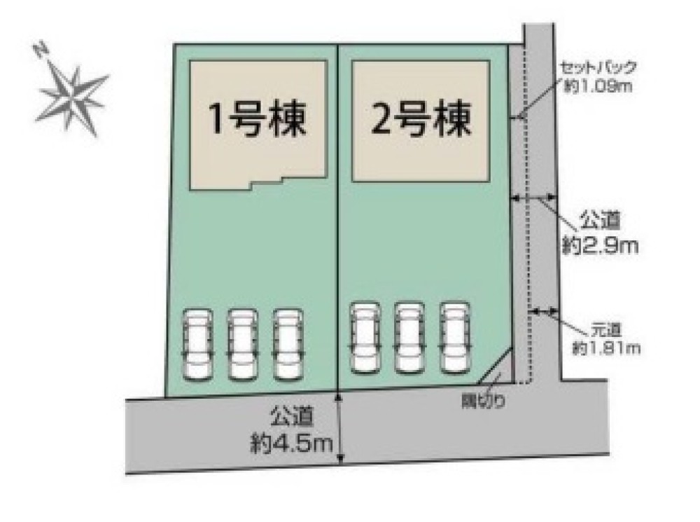 一宮市佐千原　全2棟　1号棟 画像1