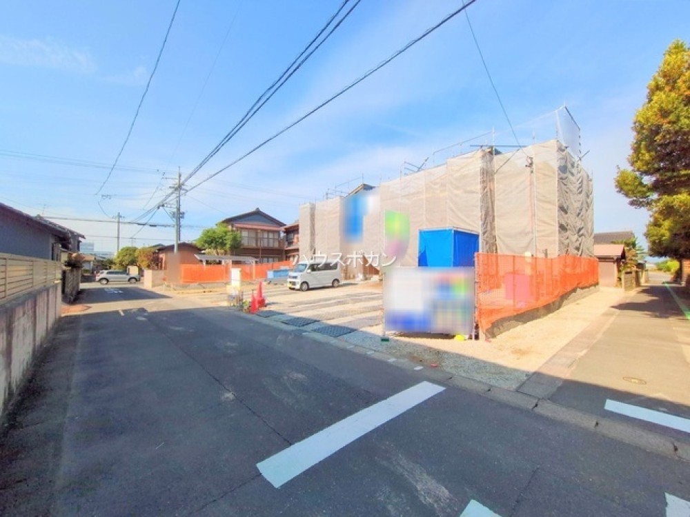 前面道路です！