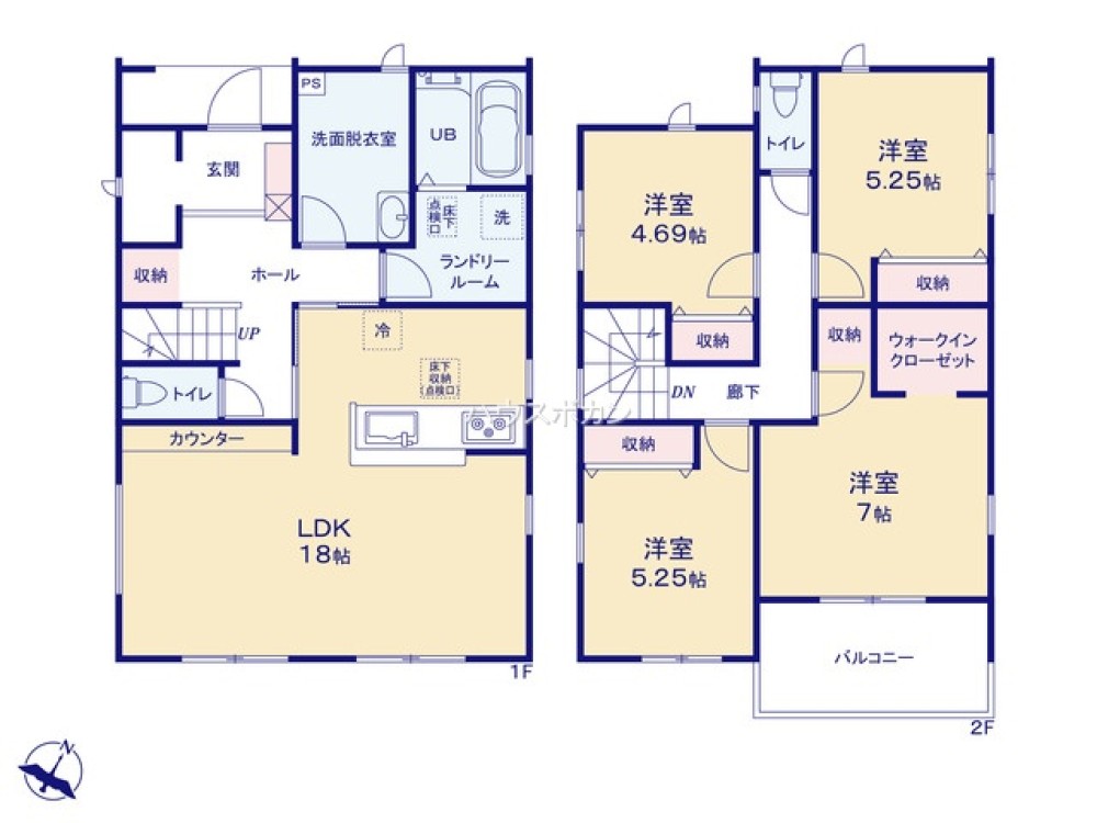豊橋市東脇四丁目第1期　全6棟　2号棟 画像4