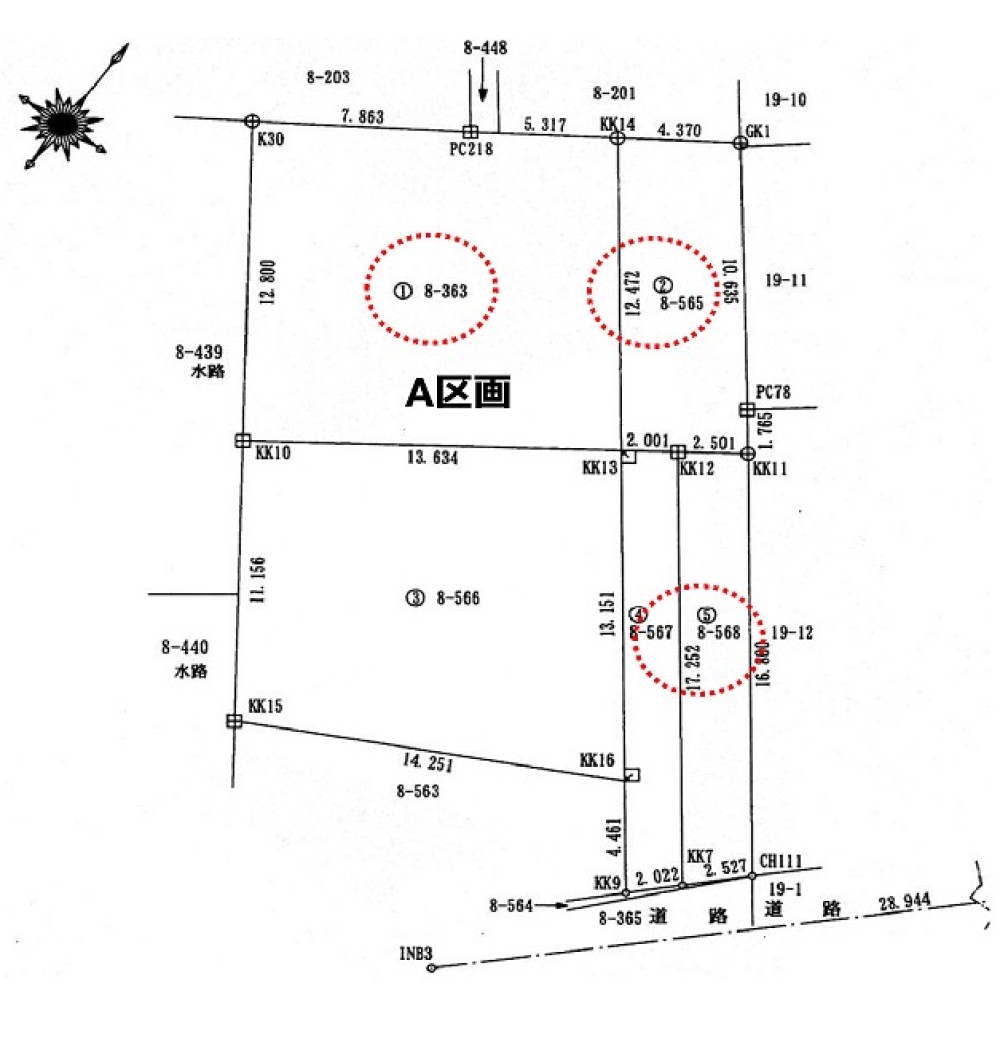 知立市八橋町　全2区画　A区画 画像1