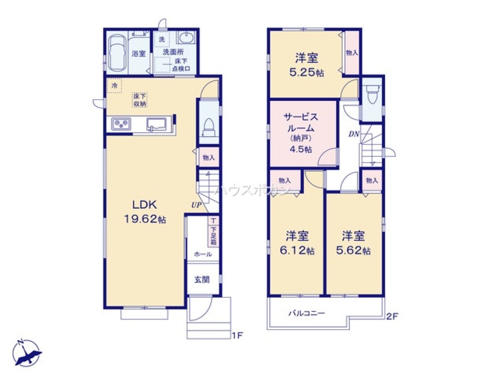 小牧市安田町　全2棟　1号棟 画像4