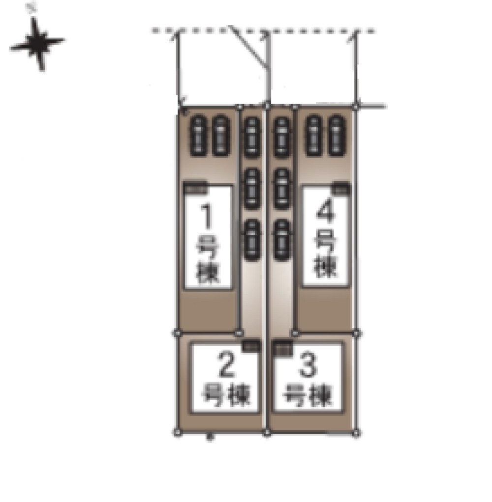 一宮市三条第6　全4棟　2号棟 画像1