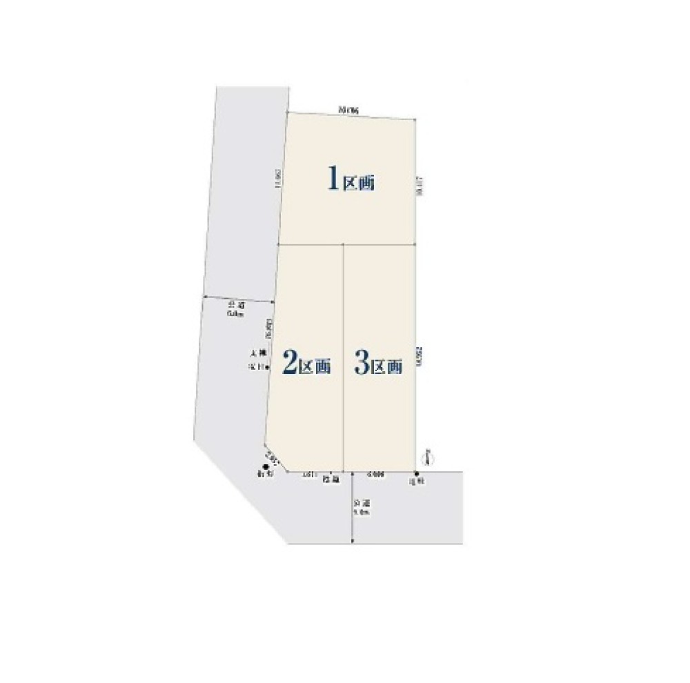 名古屋市昭和区村雲町　全3区画　2区画 画像1
