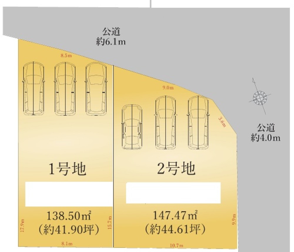 東海市加木屋町　5期　2区画　1号地 画像6