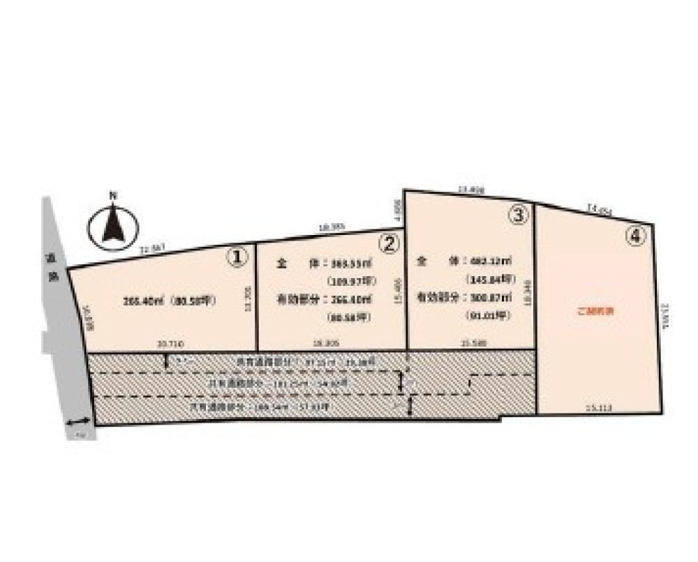 豊川市御津町　全3区画　1区画 画像6