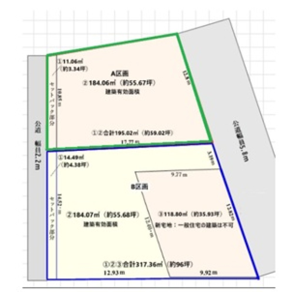 江南市東野町　全2区画　A区画 画像3