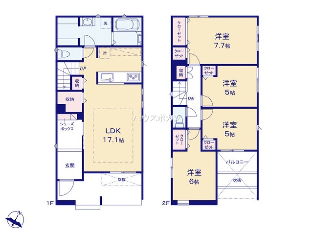 刈谷市一ツ木町　全5棟　2号棟 画像3