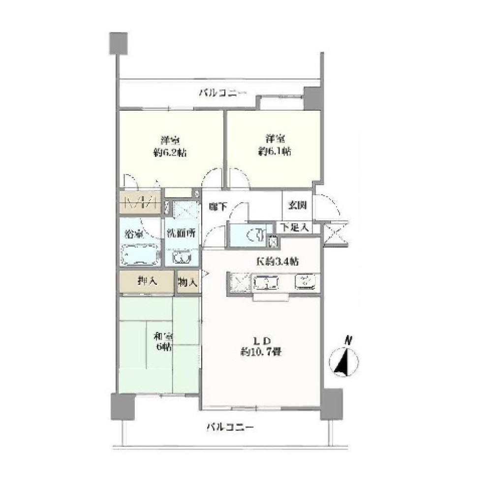 パークシティ水野　A棟 画像1