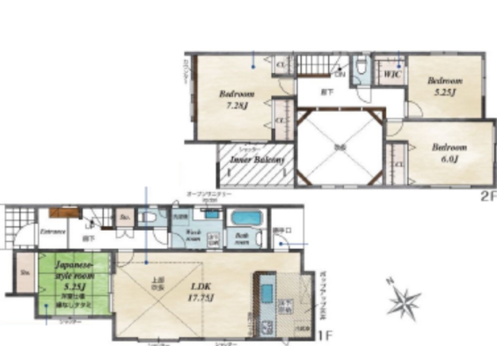 岡崎市福岡町　全5棟　第2号棟 画像1