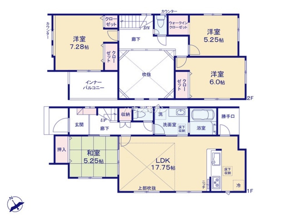 岡崎市福岡町　全5棟　第2号棟 画像3