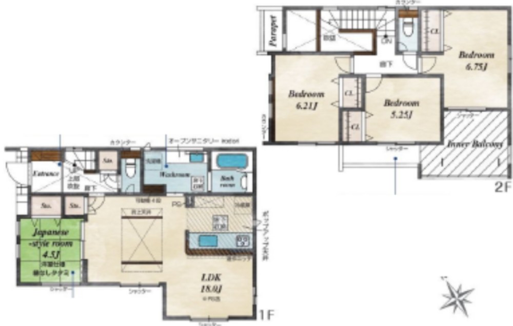 岡崎市福岡町　全5棟　第4号棟 画像1