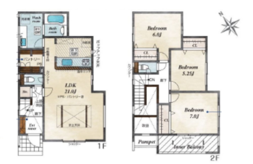 岡崎市福岡町　全5棟　第5号棟 画像1