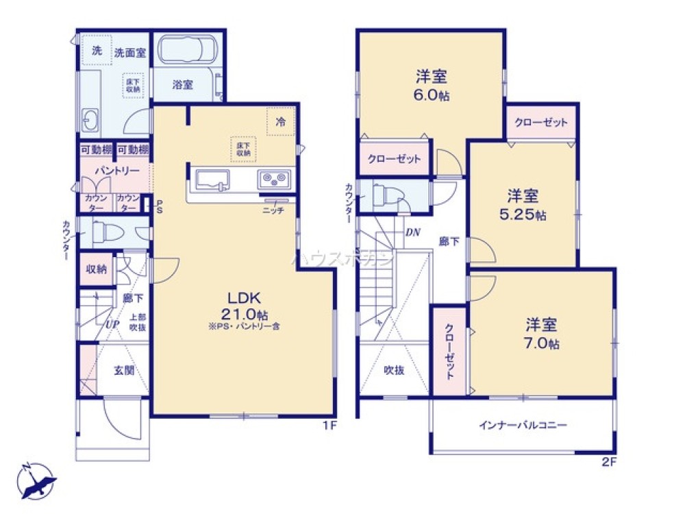 岡崎市福岡町　全5棟　第5号棟 画像3