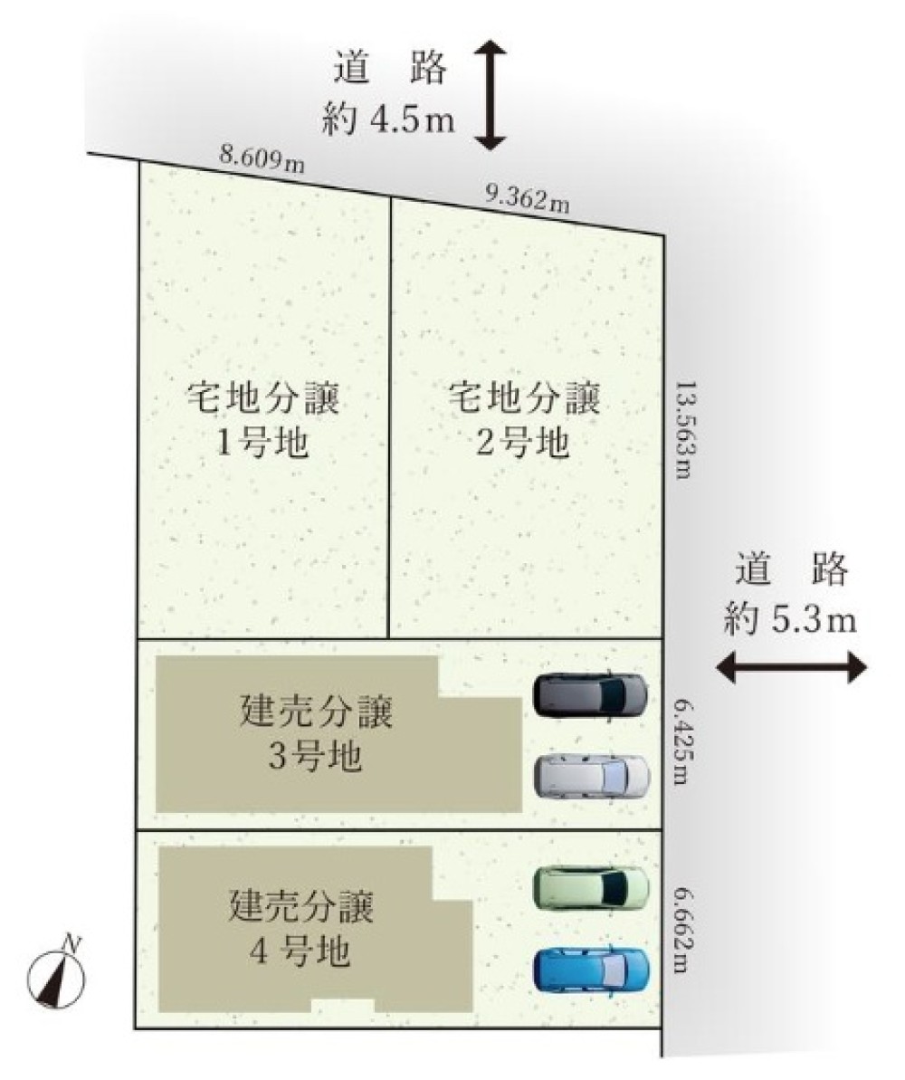 一宮市大和町妙興寺1期　全4区画　4号地 画像1