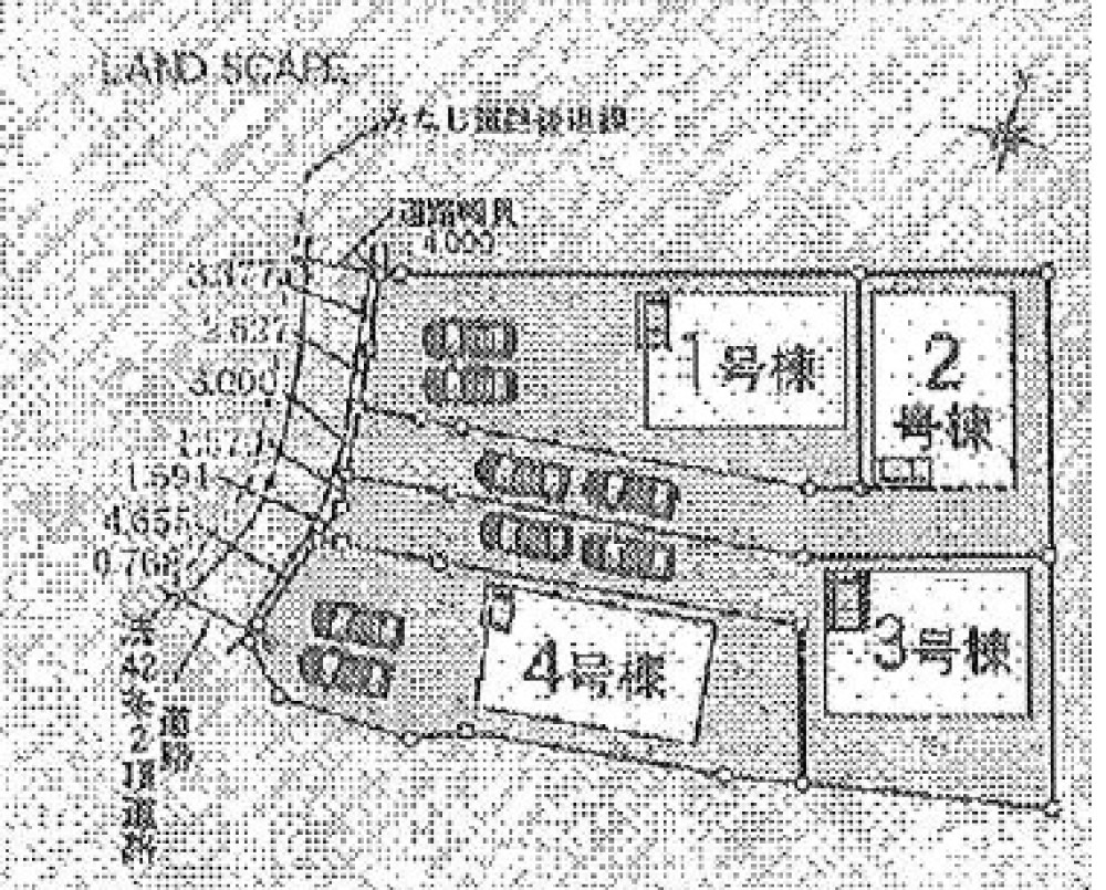 お車の駐車スペース2台分！