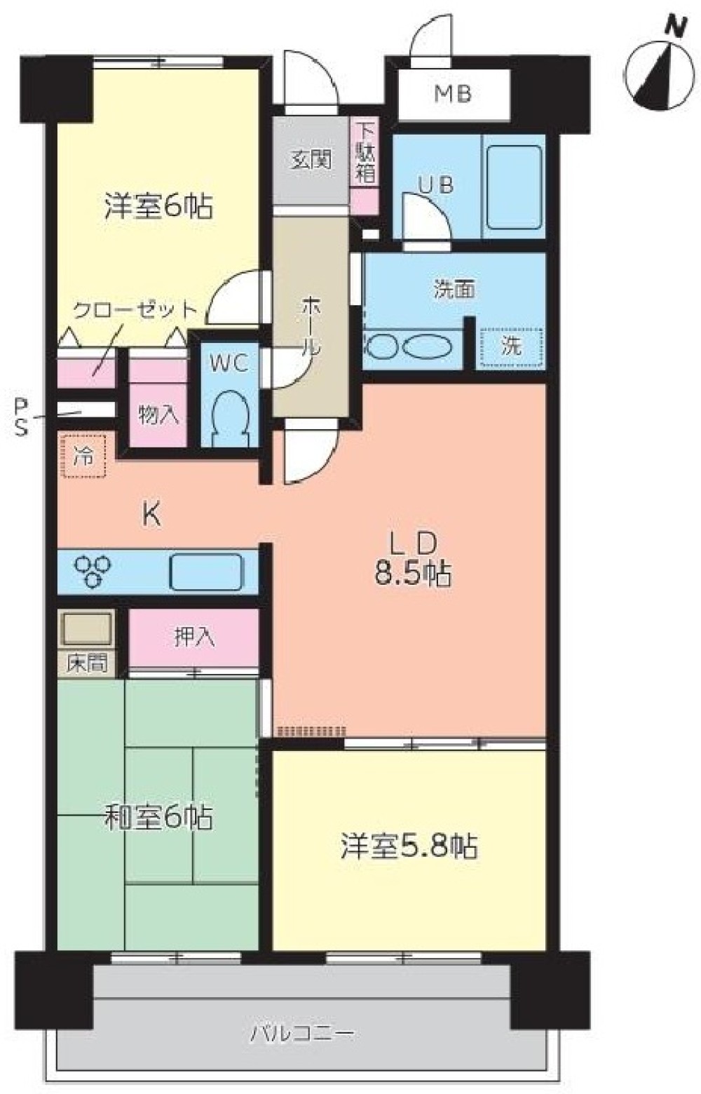 レインボー第五半田 画像1