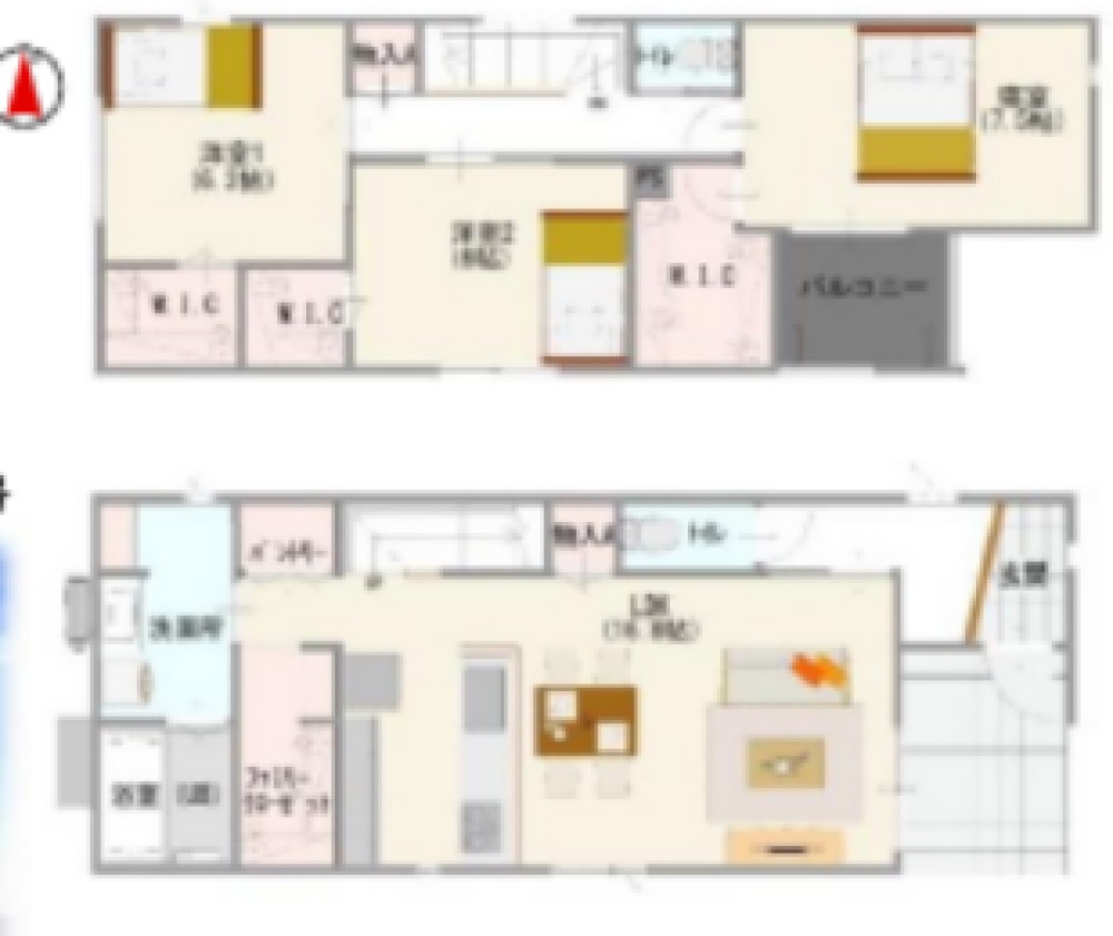 岡崎市若松町　第4　全4棟　1号棟 画像1