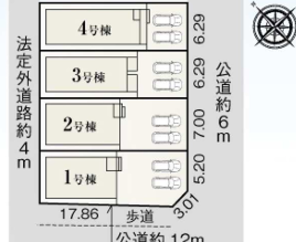 豊橋市つつじが丘三丁目58期　全4棟　2号棟 画像1