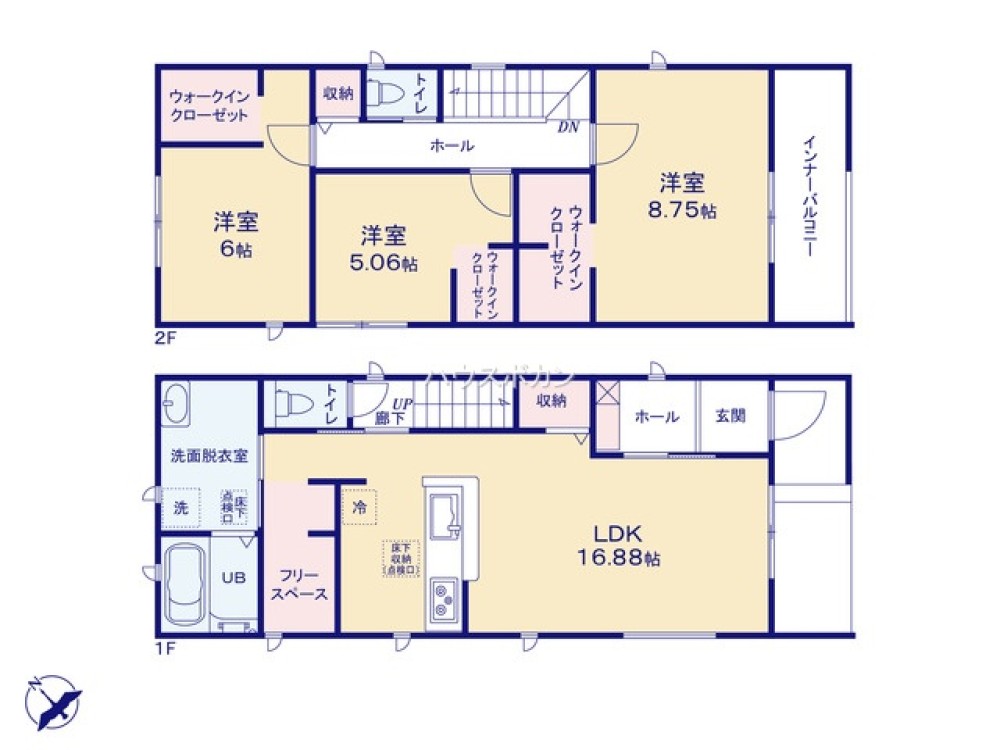 豊橋市つつじが丘三丁目58期　全4棟　3号棟 画像4