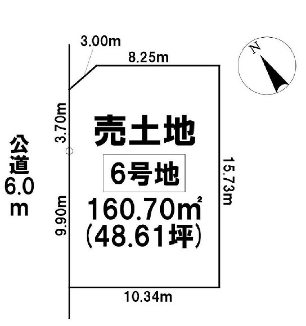 刈谷市小垣江町　全29区画　6号地 画像2