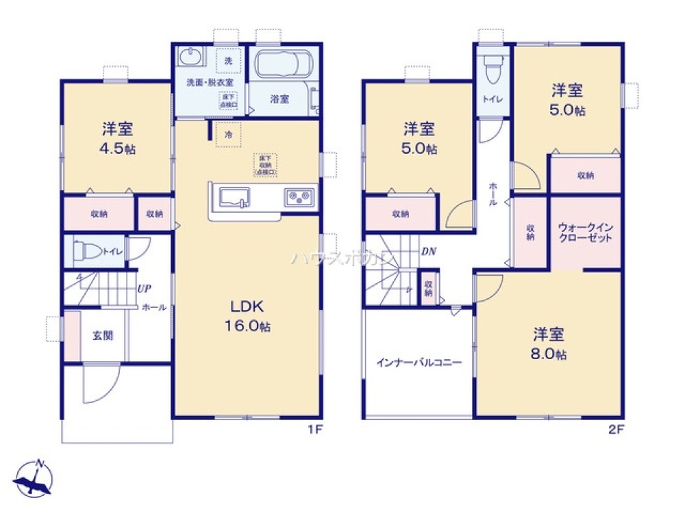 半田市新居町三丁目　第10　全1棟　1号棟 画像5
