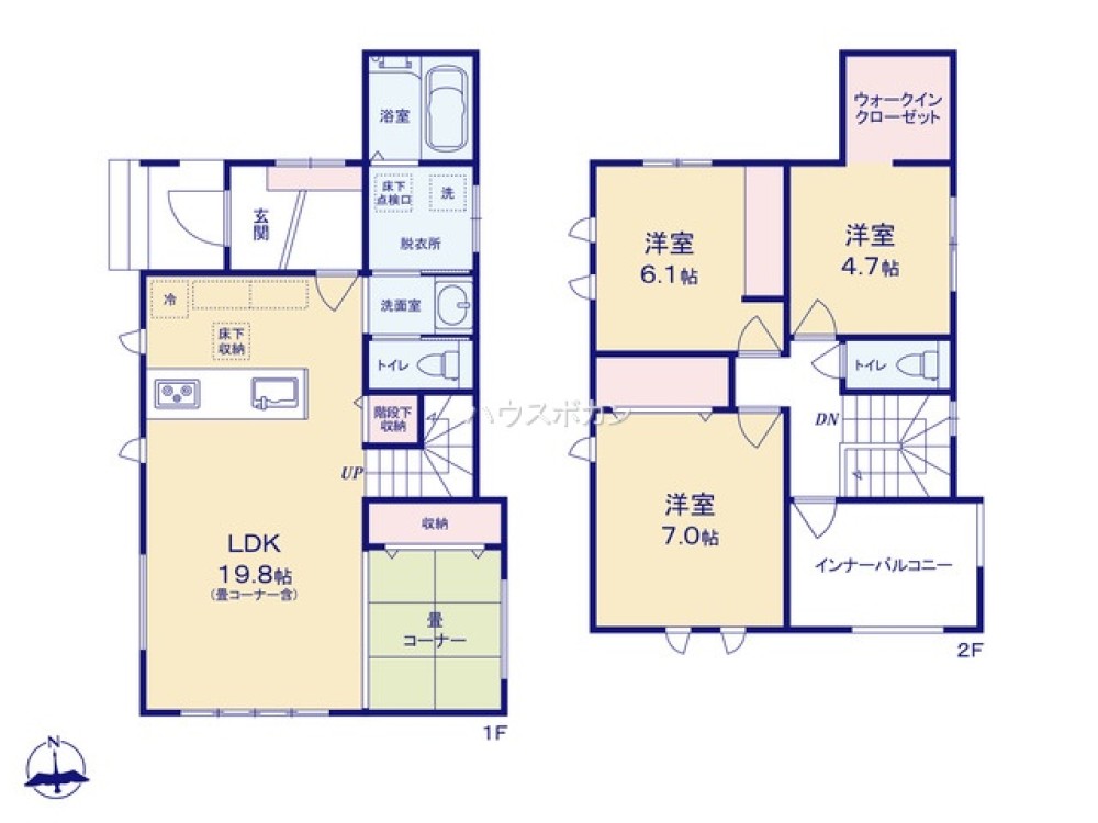 常滑市錦町三丁目　全6棟　9号棟 画像4