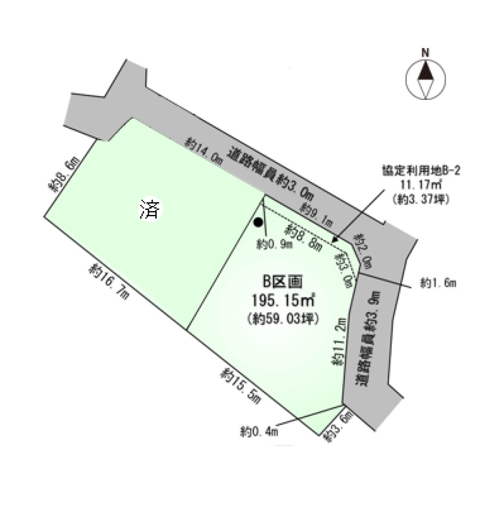 岡崎市西本郷町　全2区画　B区画 画像3