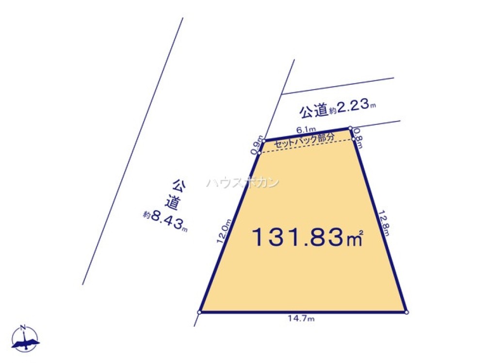 豊田市越戸町　3期　全1区画　1号地 画像3
