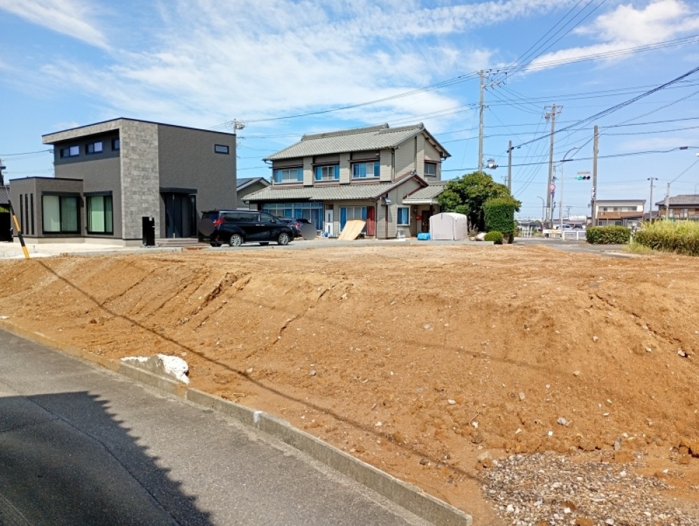 造成後のお渡し♪建築コストが抑えられます。