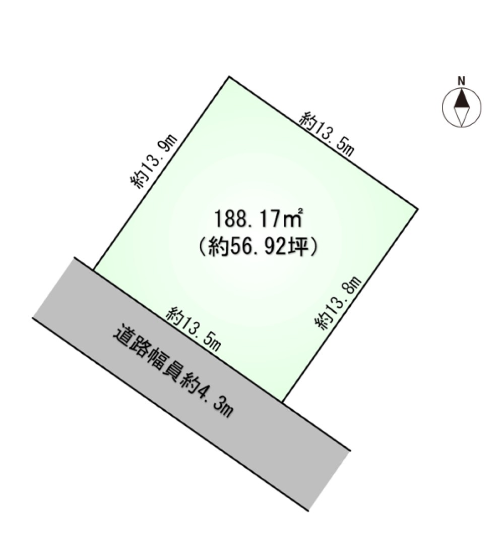 岡崎市西大友町　全１区画 画像4