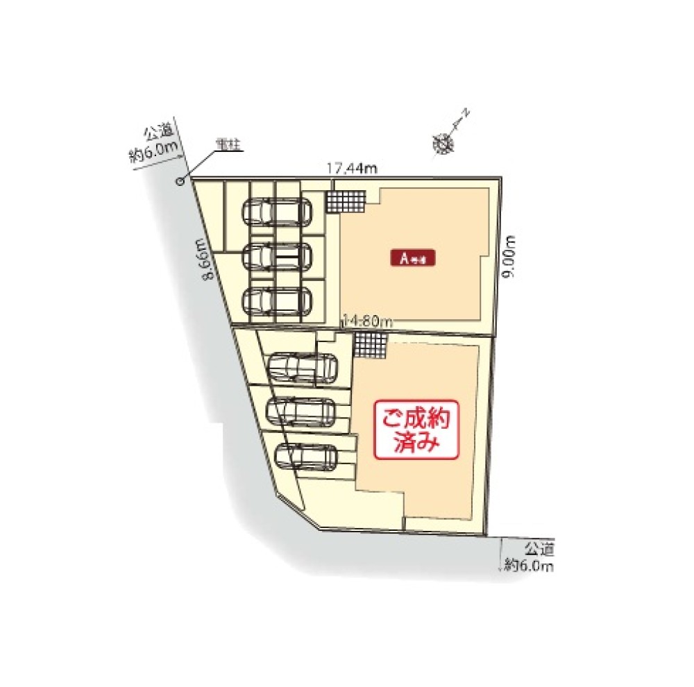 愛知郡東郷町北山台五丁目　5期　全2棟　A号棟 画像1