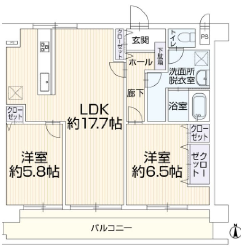 キングスコート久後崎 画像1