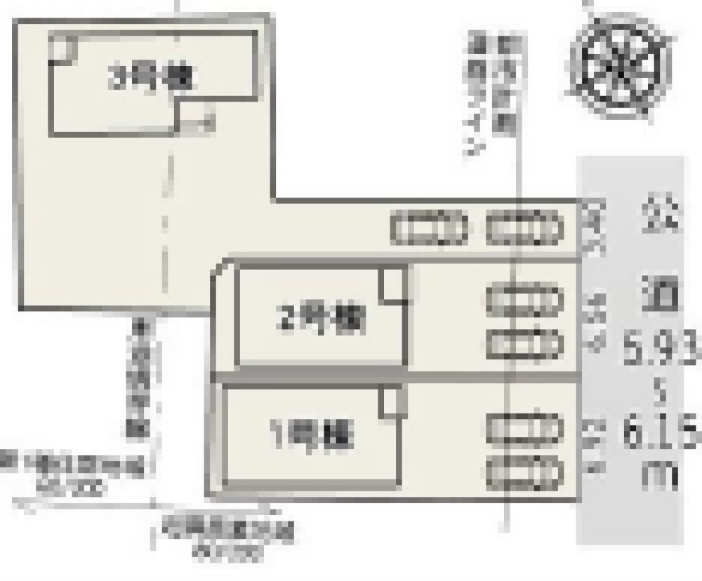 西尾市錦城町　全3棟　2号棟 画像2