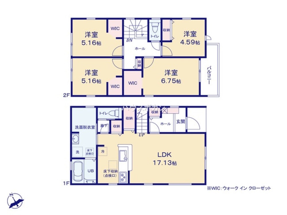 西尾市錦城町　全3棟　2号棟 画像4