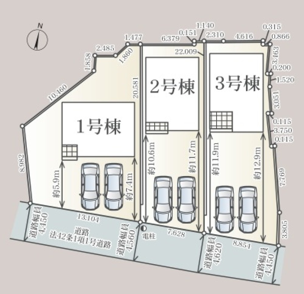 常滑市神明町　第2　全3棟　1号棟 画像1
