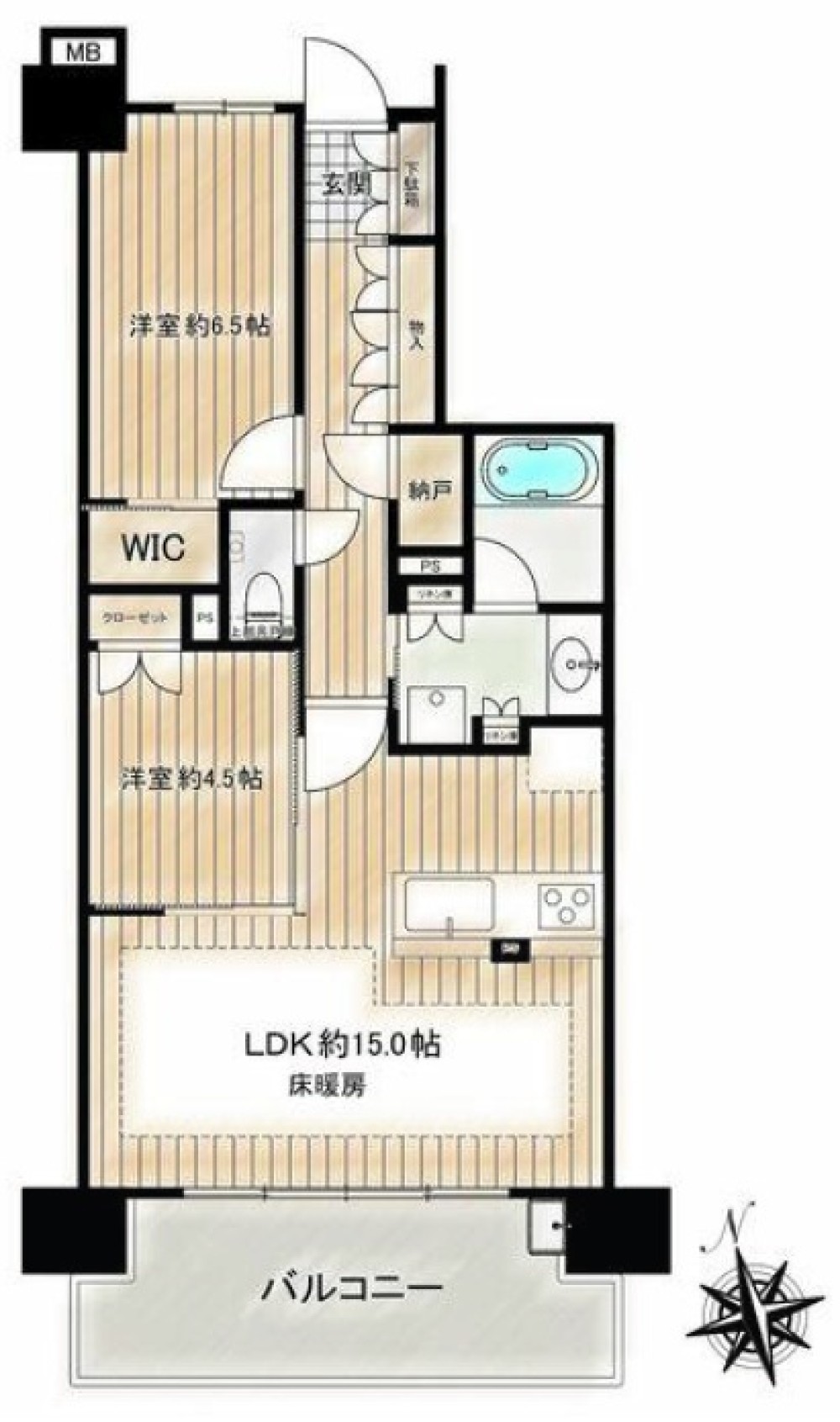 バンベールNAGOYAフォレスタN 画像1