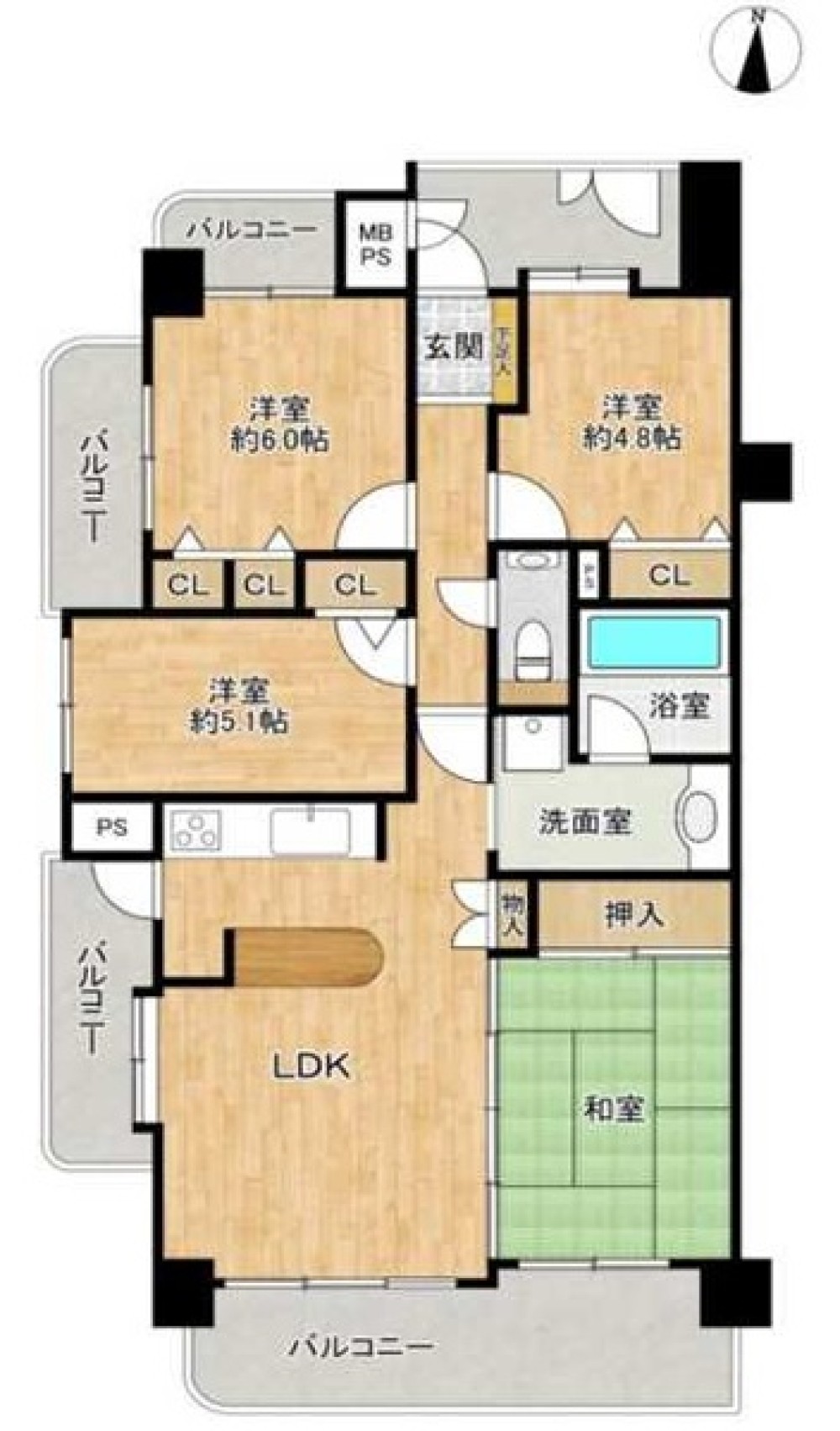 ライオンズガーデン戸田 画像1