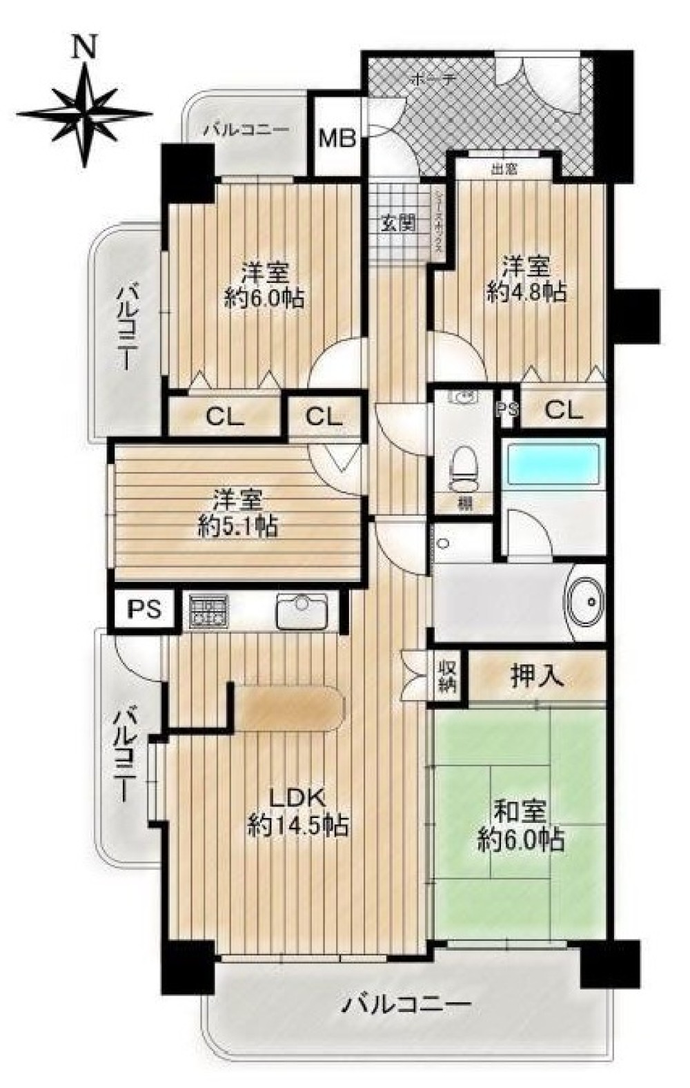 ライオンズガーデン戸田 画像1