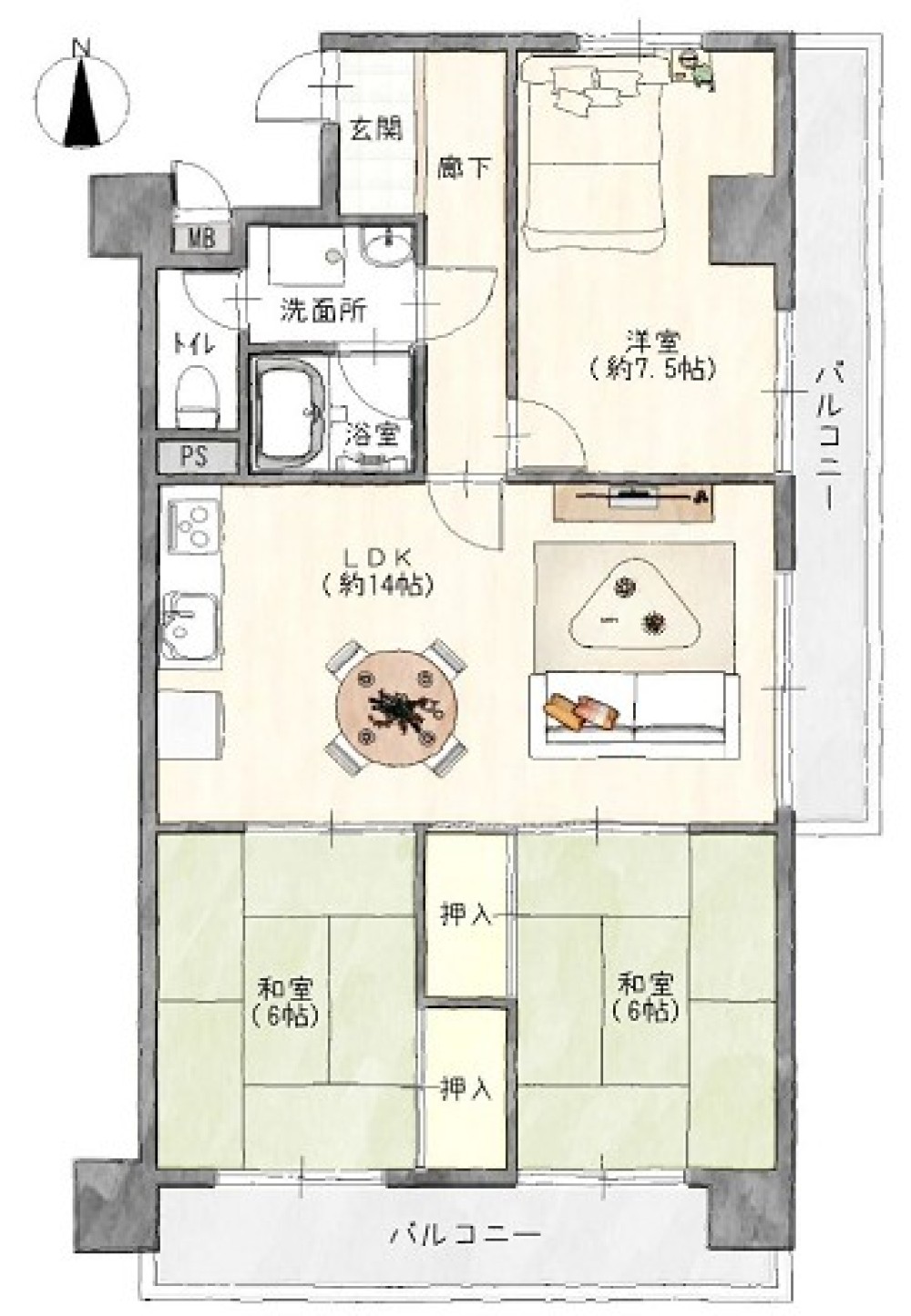 中央マンション刈谷 画像1