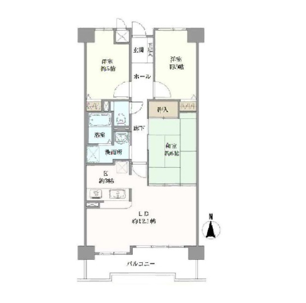 尾張旭東山コーポラス 画像1