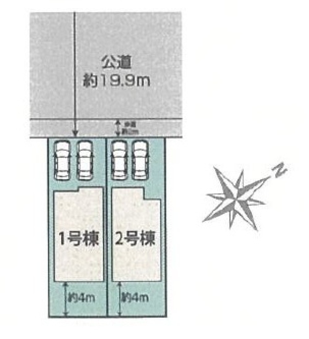 知多市つつじが丘三丁目　2期　全2棟　2号棟 画像1