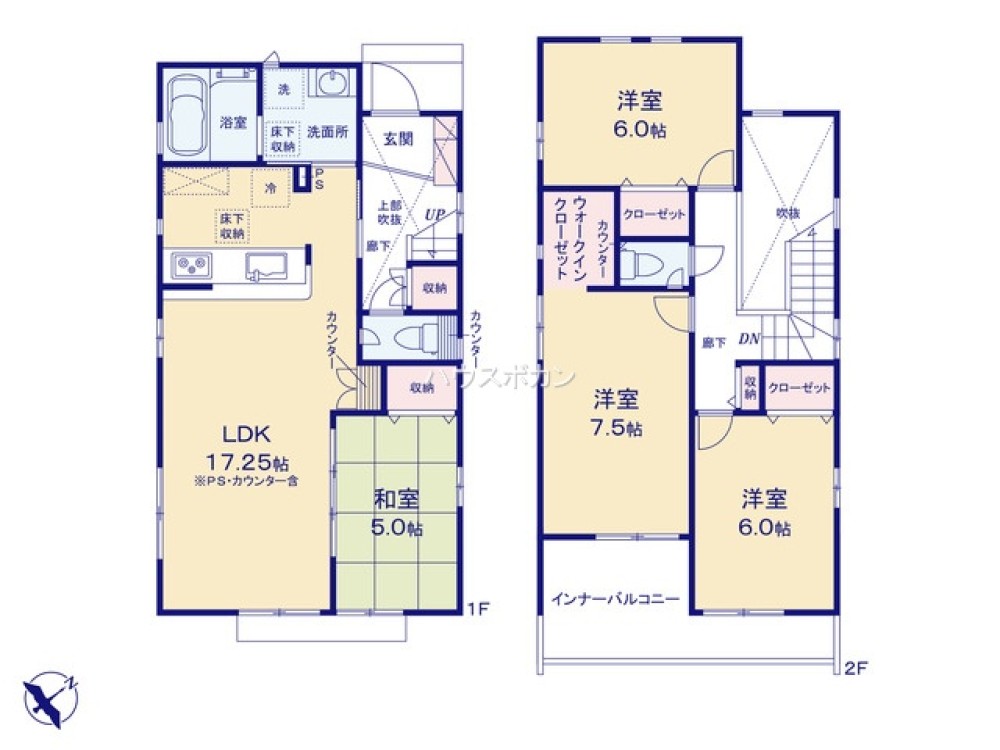 知多市つつじが丘三丁目　2期　全2棟　2号棟 画像5